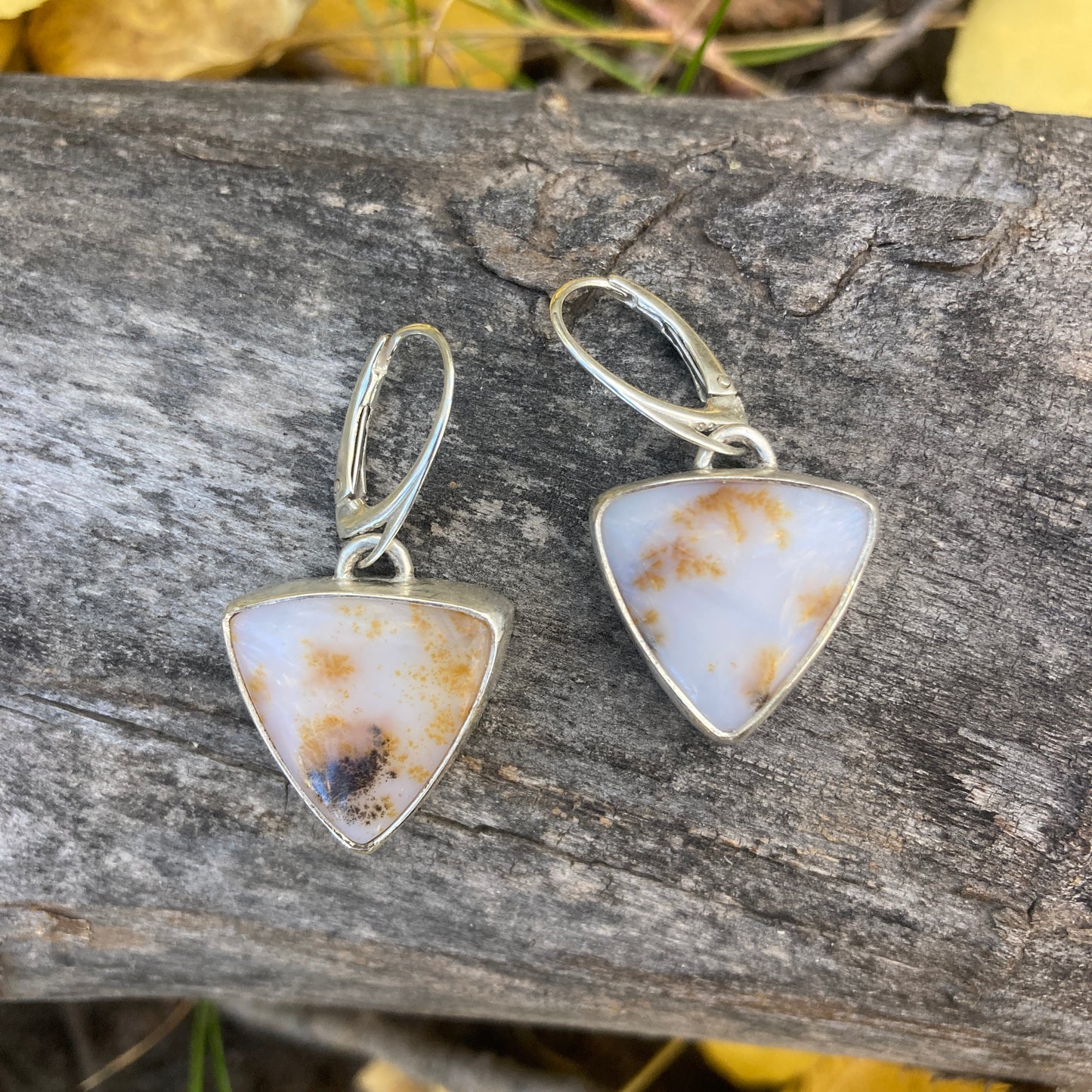 Dendritic Opal Dangles