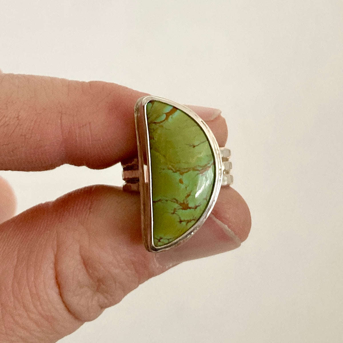 Kingman Turquoise Ring - size 7