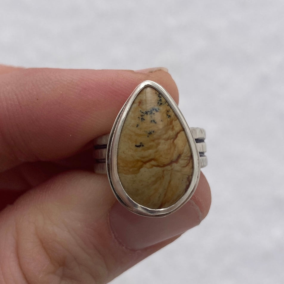 Craig Gulch Jasper Ring - size 6.5