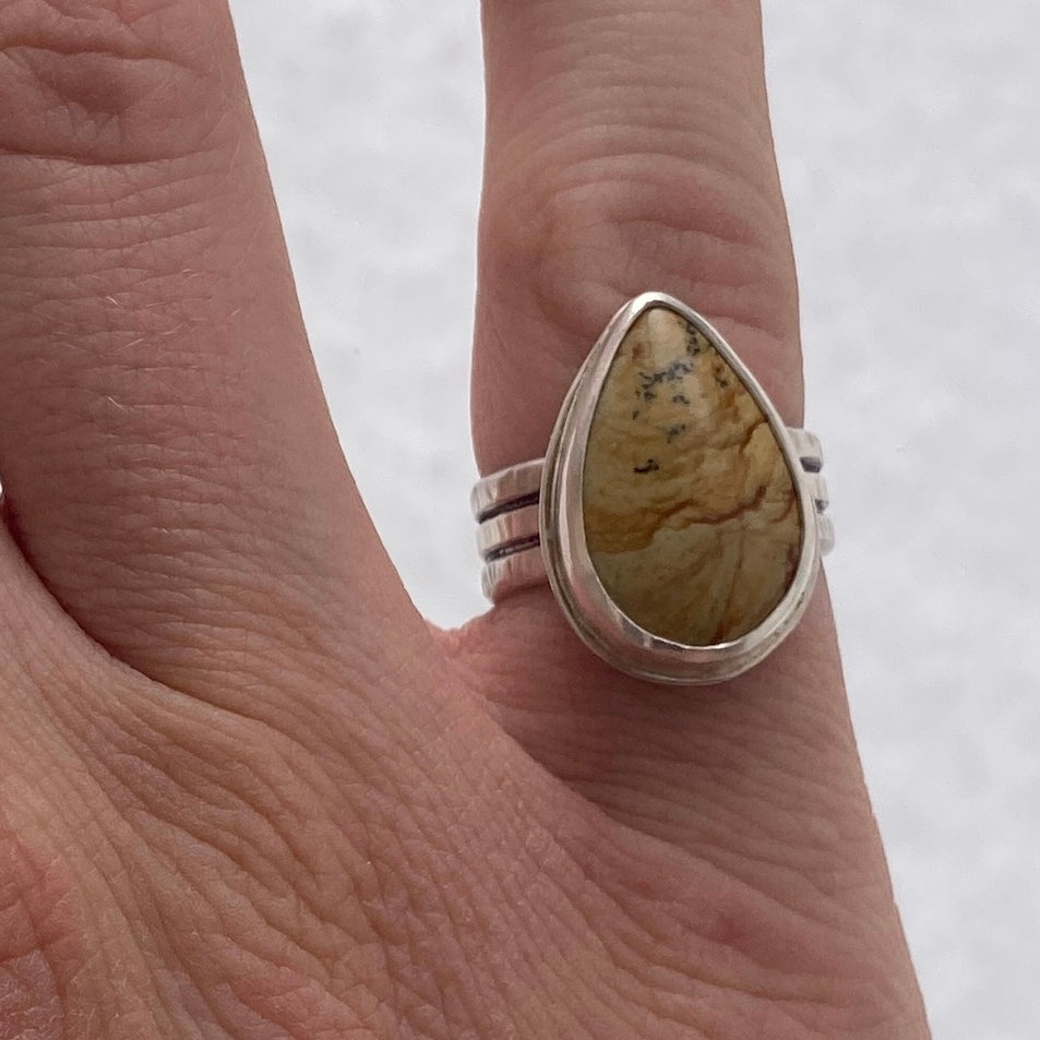 Craig Gulch Jasper Ring - size 6.5