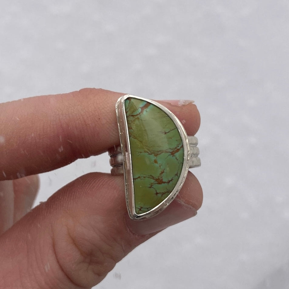 Kingman Turquoise Ring - size 7